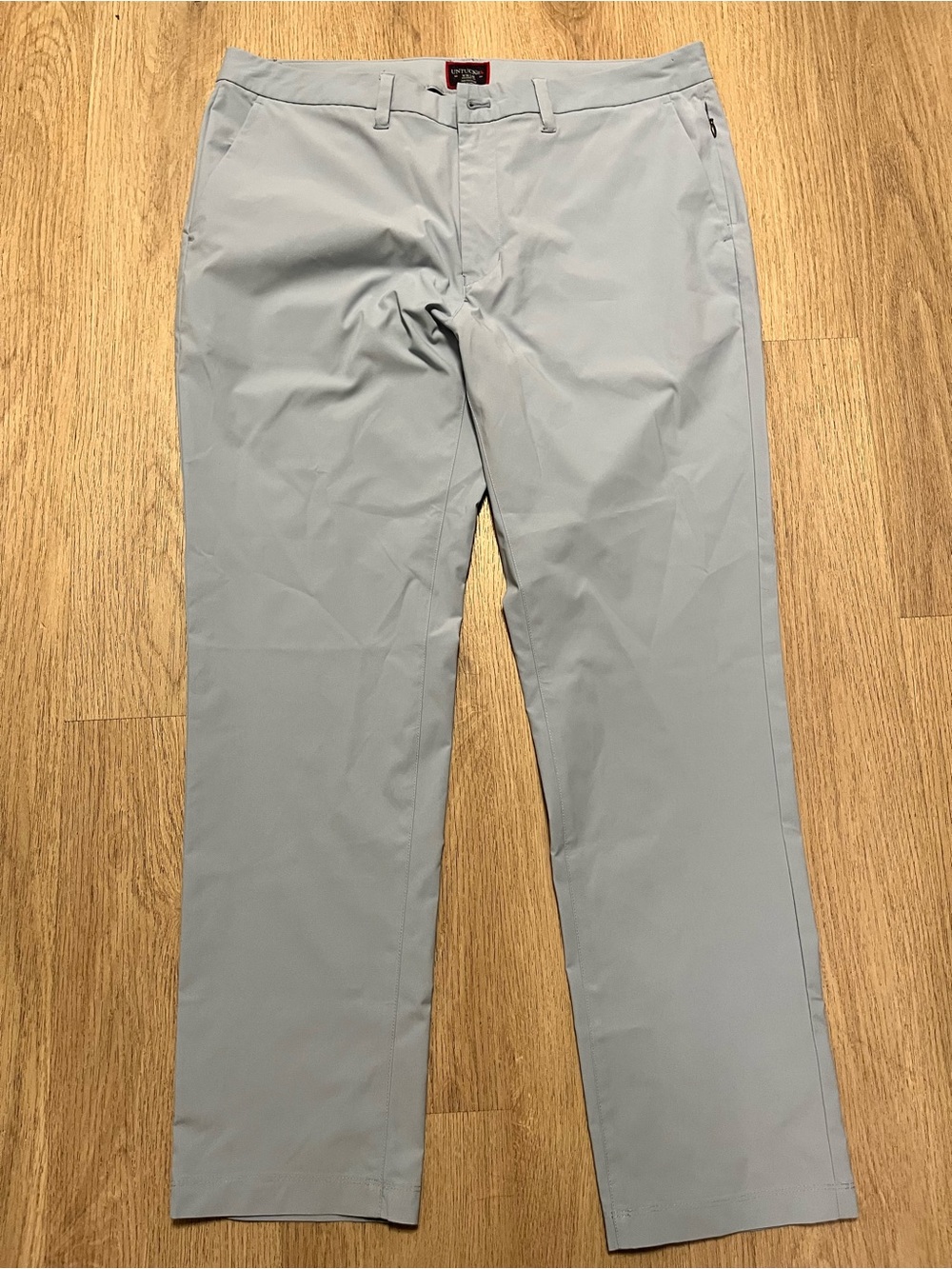UNTUCKit Men's Traveler Golf Performance Pants 36x30 Light Blue